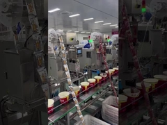 Yang Zhang Gui Instant Noodles Zutaten Fütterung Förderlinie