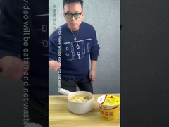 183 g * 12 Rindfleisch Vermicelli Instant-Nudeln mit Gemüse und mariniertem Ei Goldene Suppe Rindfleisch Geschmack