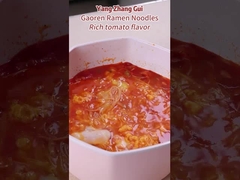 Sofortige nicht gebratene Ramen-Nudeln Kochzeit 5 Minuten köstliche Sofortige Nudeln-Suppe