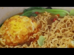 OEM Original Yellow Chinese Spicy Cup Instant Noodles Rindfleisch Geschmacksöl Frittiert 183g*12