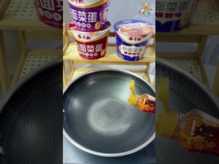 Nettogewicht 208g Chinesische Instantnudeln und Reisnudeln mit ganzem Ei, Schneckennudelaroma