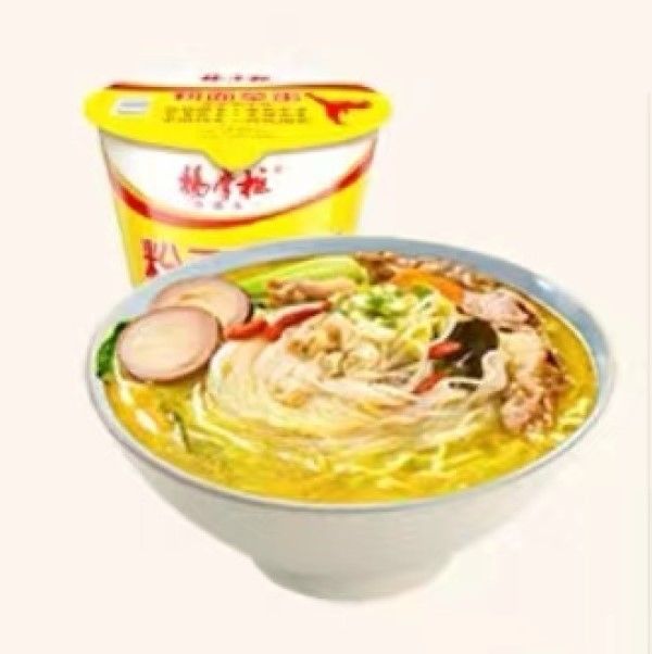 Instant-Nudeln und Vermicelli-Kombination 12 Monate Haltbarkeit Würzliches Rindfleisch Geschmack 183 G pro Fass
