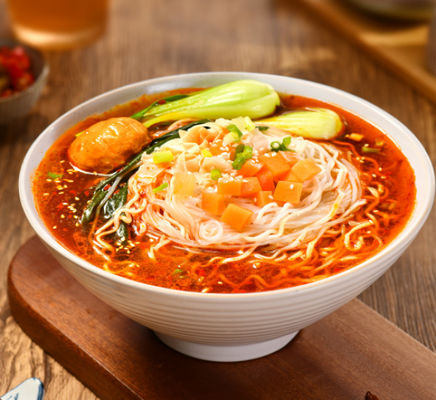 Suppe Instant Rattan Pfeffer gekocht Fisch Geschmack Instant Nudeln und Vermicelli Lecker 196g
