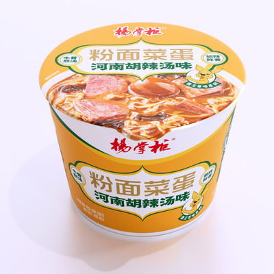 Authentische chinesische Süßkartoffel Vermicelli in scharfer Henan-Suppe mit schmackhaftem Pfeffergeschmack 196g