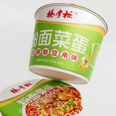 Würzige Vermicelli-Nudeln 192g x 12 Barrel Duft- Würzige Saure Bohnen
