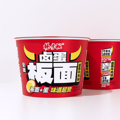 Kategorie Suppe Nicht-Frittierte Nudeln Breiter Typ Nudeln Anhui Breite Nudeln Mit Ei 1 Portionsgröße 173g